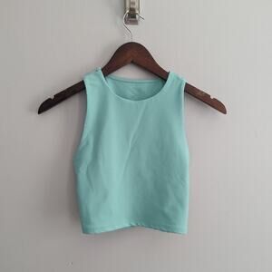 Women's Hylete Mint Criss Cross Tank XS Workout
